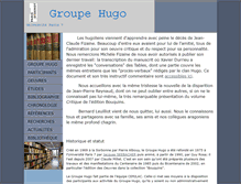 Tablet Screenshot of groupugo.div.jussieu.fr